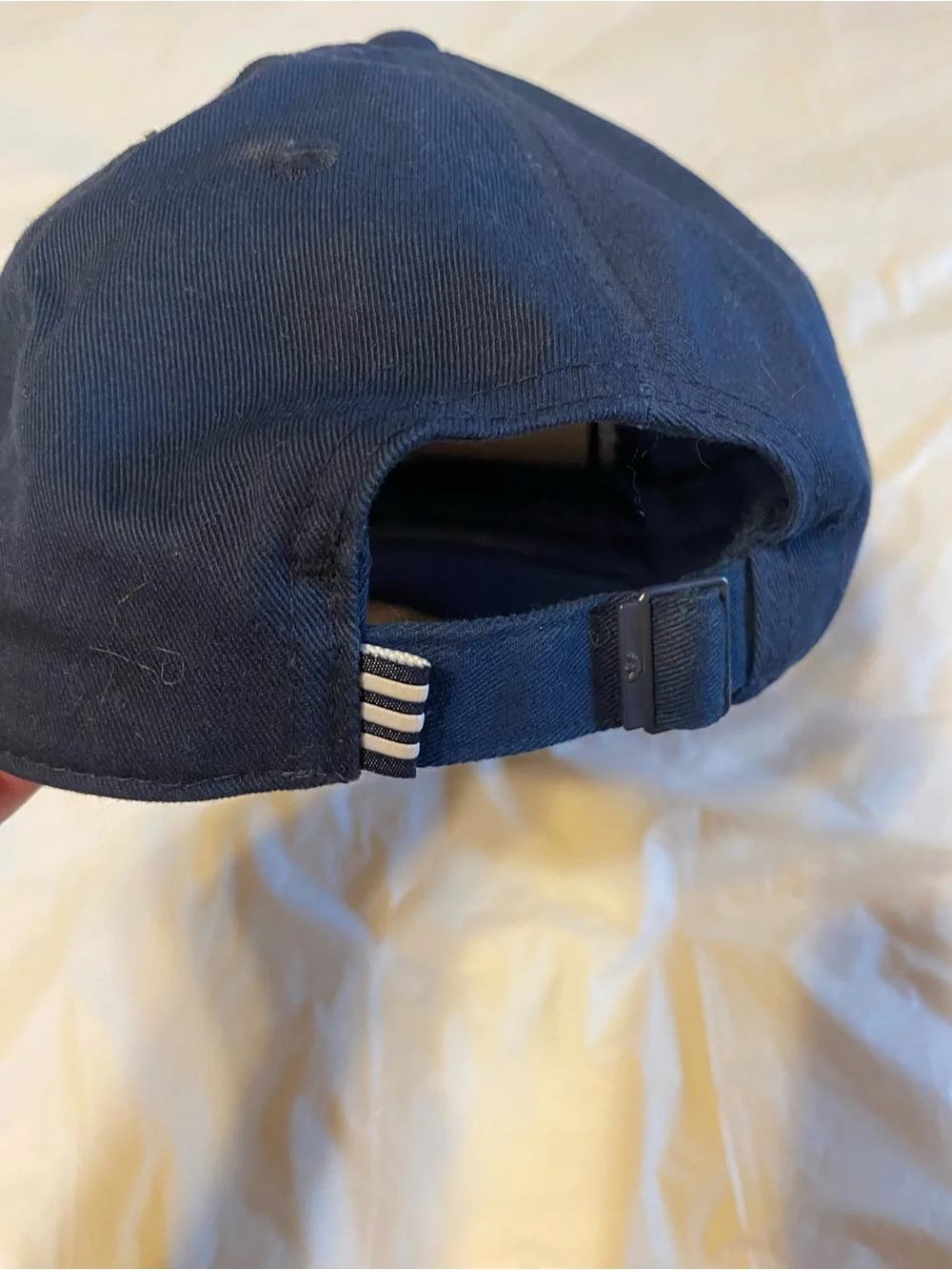 adidas Navy Cap with White Trefoil Logo